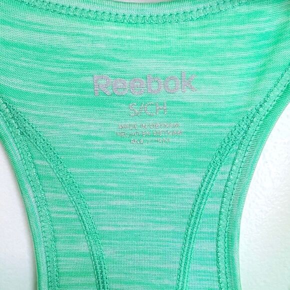 Reebok Green Dynamic Racerback Tank Top Like New S - Picture 5 of 8